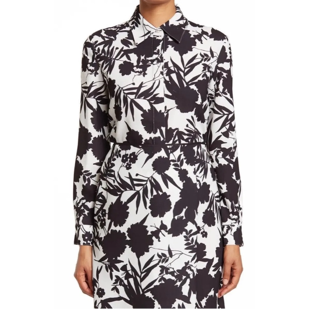 St. John Button Down Blouse S